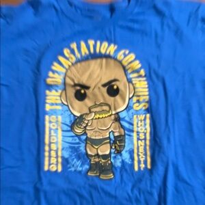WWE Blue and Yellow Kids T-Shirt